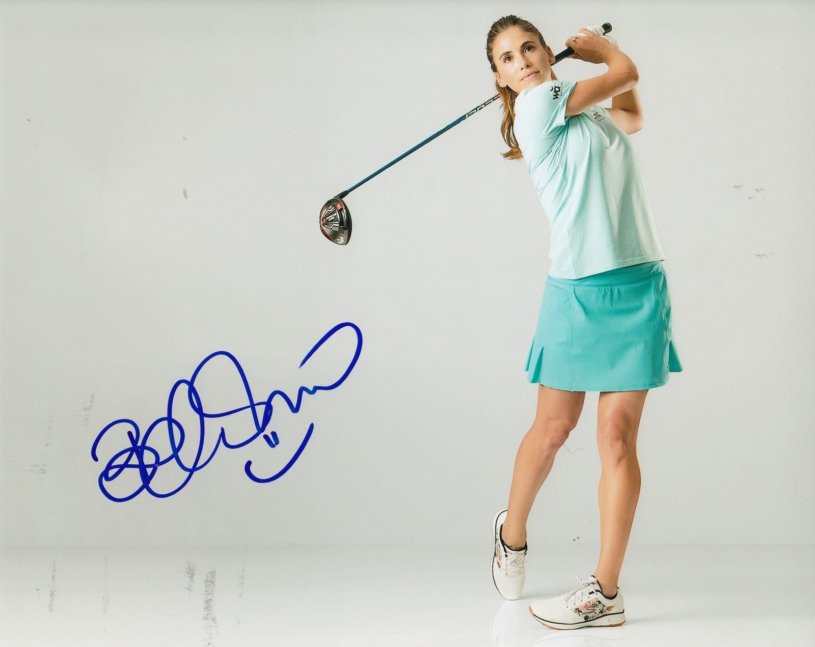 BELEN MOZO signed *LPGA* WOMEN'S GOLF 8X10 photo W/COA SPAIN USC TROJANS #1
