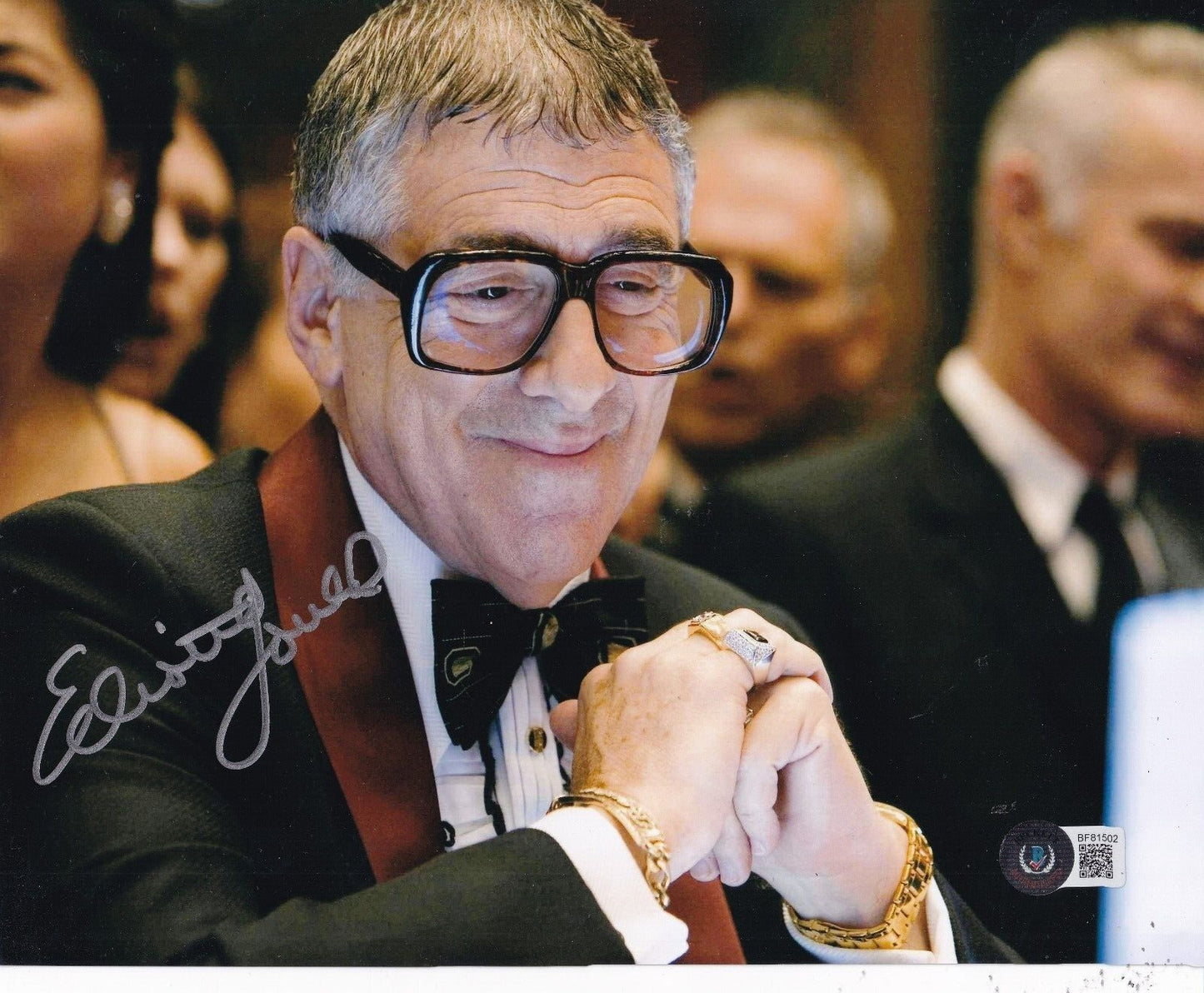 ELLIOTT GOULD signed (OCEANS ELEVEN) Movie 8X10 photo BECKETT BAS BF81502