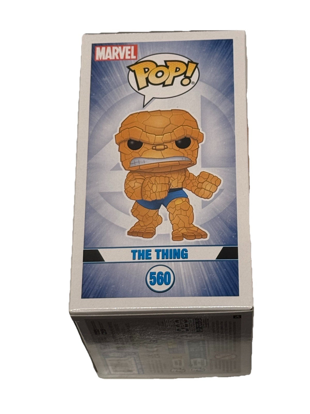 MICHAEL CHIKLIS signed (THE THING) Fantastic Four #560 Funko Pop BECKETT BU41154