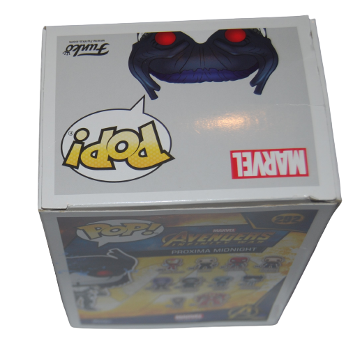 CARRIE COON signed (AVENGERS) PROXIMA MIDNIGHT Funko Pop 290 BECKETT BAS BC89021