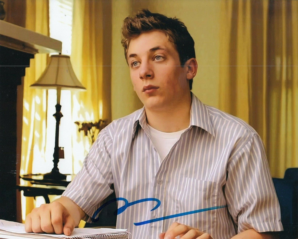JEREMY ALLEN WHITE signed (SHAMELESS) TV Show 8X10 photo *Lip Gallagher* W/COA A