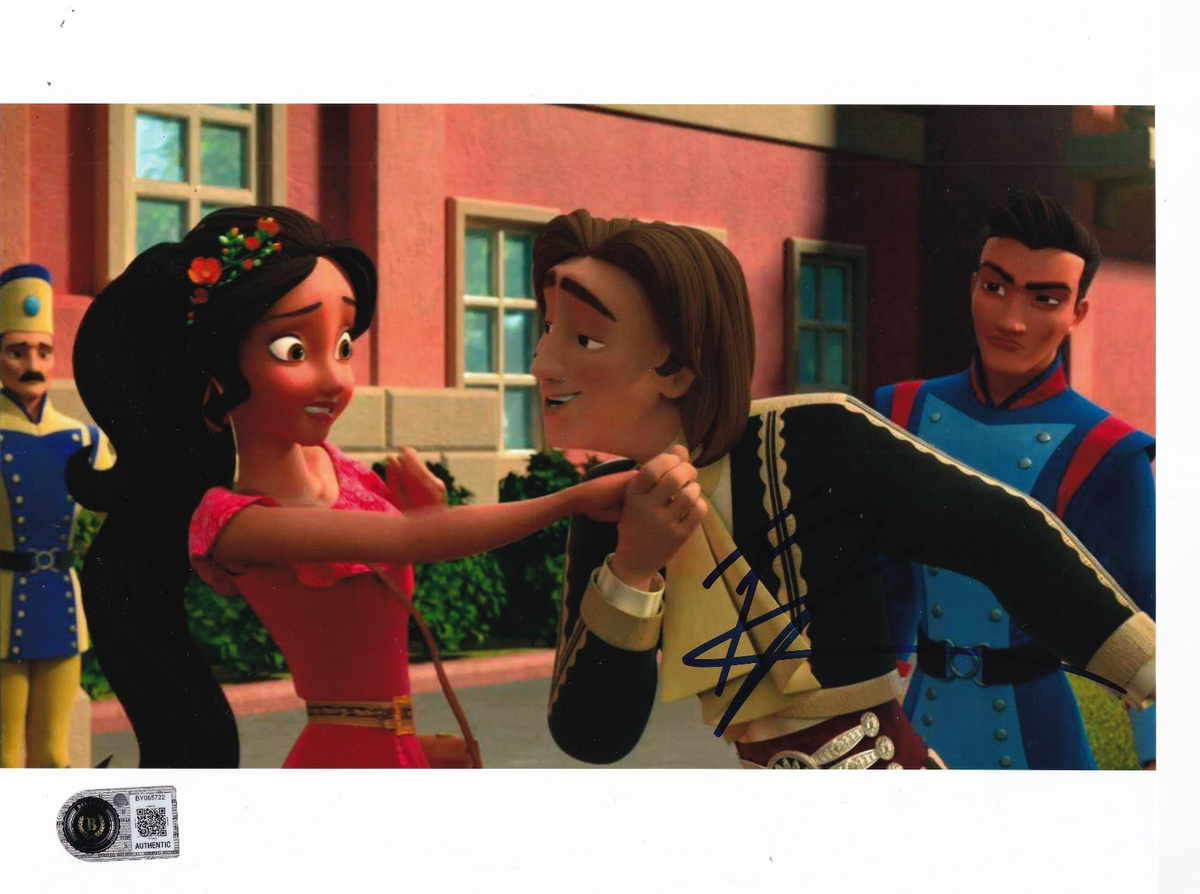 TYLER POSEY signed (ELENA OF AVALOR) Prince Alonso 8X10 photo BECKETT BY085725
