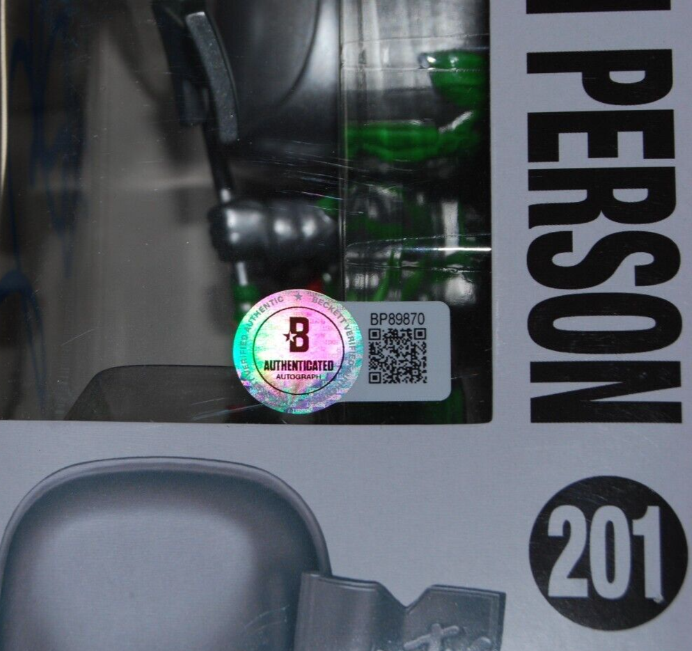 VANILLA ICE signed (MTV MOON PERSON) Funko Pop AD ICONS #201 BECKETT BAS BP89870
