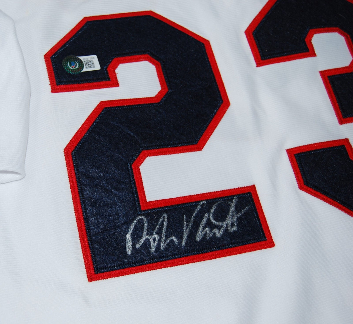 ROBIN VENTURA signed (CHICAGO WHITE SOX) baseball jersey BECKETT BAS AD27306