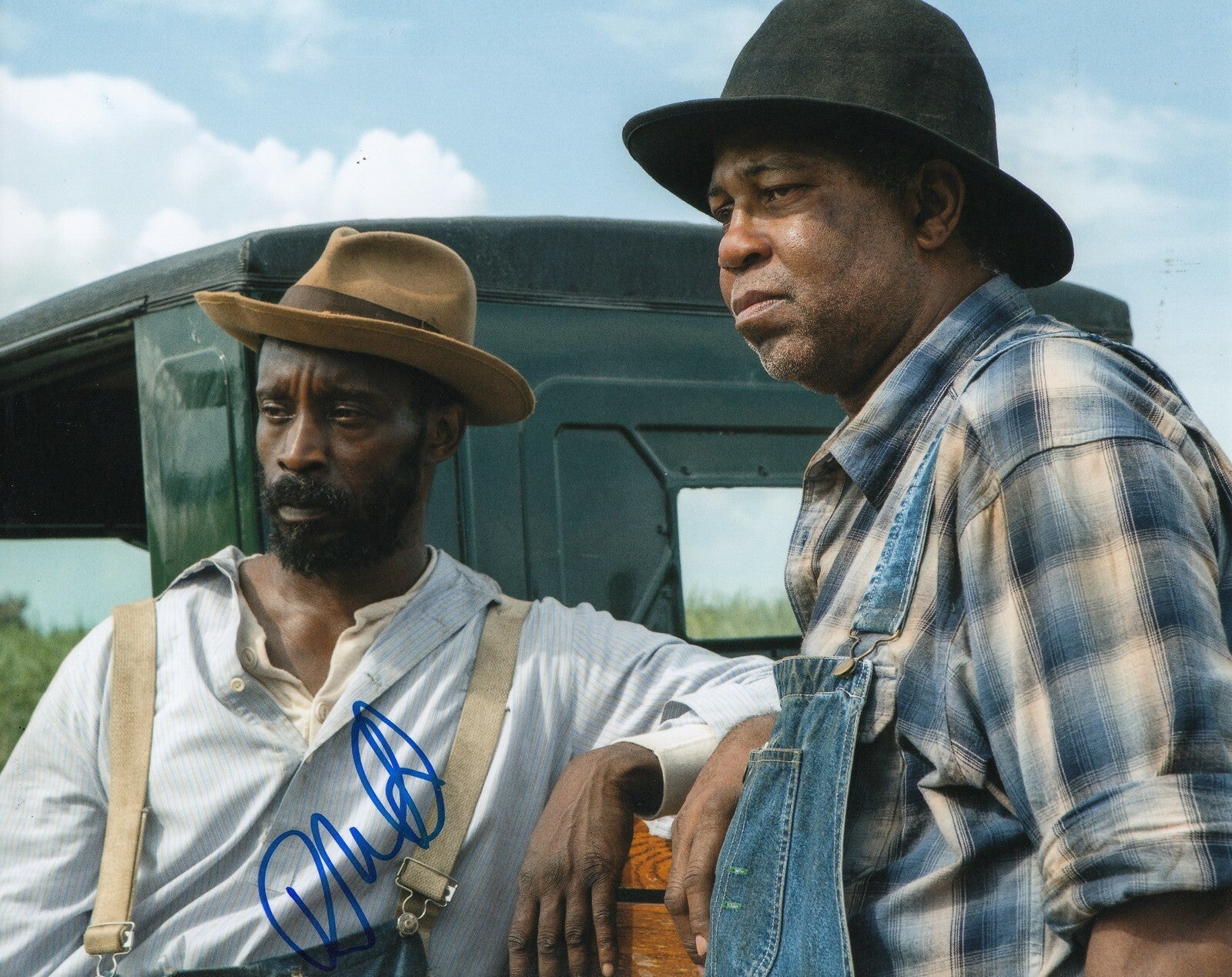 ROB MORGAN signed (MUDBOUND) Movie 8X10 photo *Hap Jackson* W/COA #2