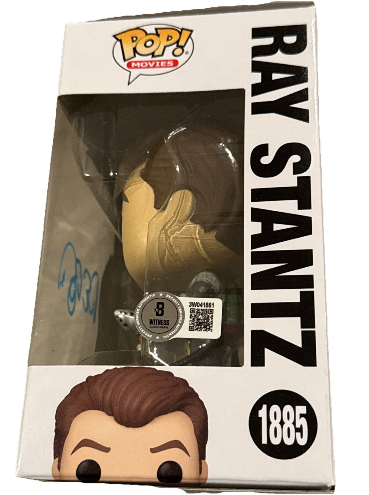DAN AYKROYD signed (GHOSTBUSTERS) Ray Stantz Funko Pop #1885 BECKETT 3W041851