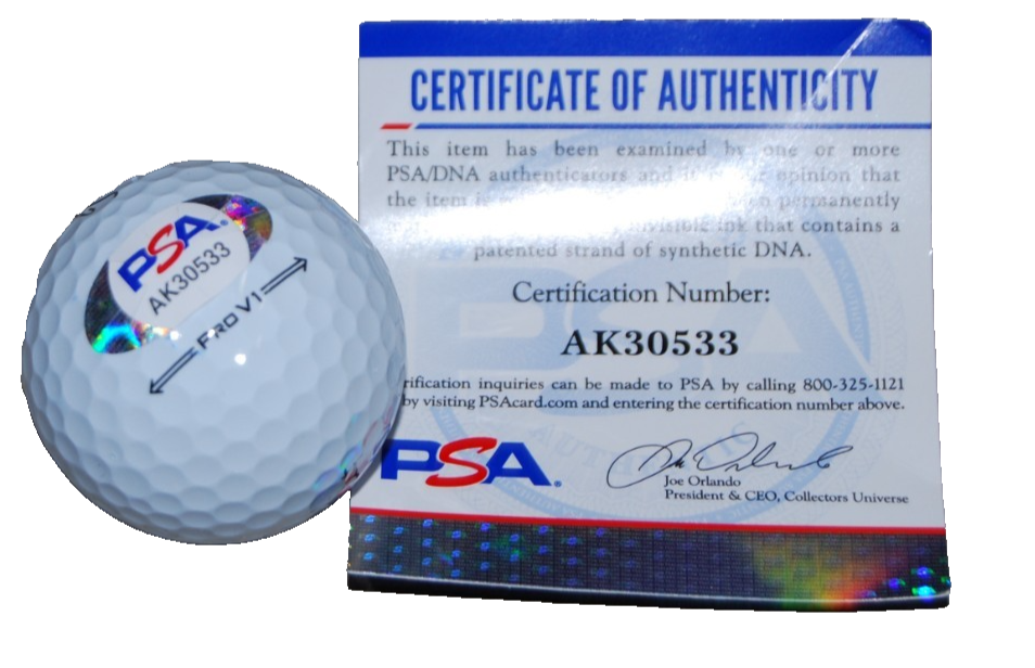 JOHN PAK signed (PGA) Florida State Seminoles golf ball PSA/DNA AK30533