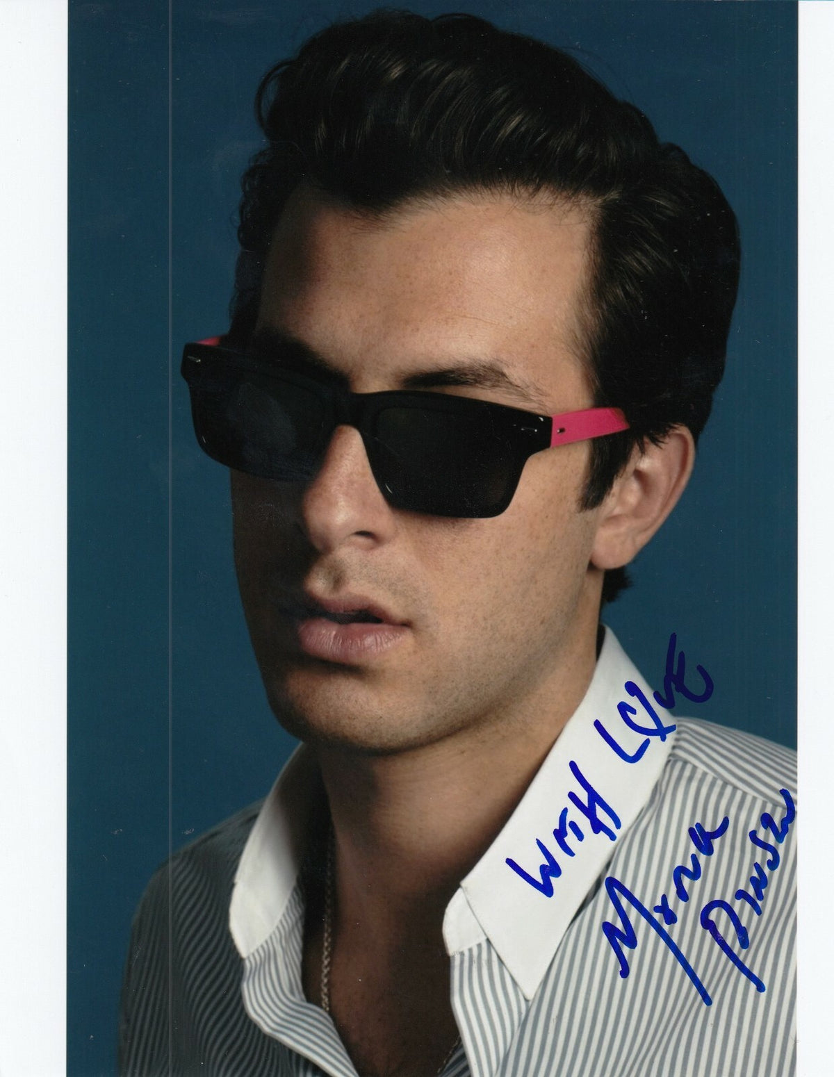 MARK RONSON signed (UP TOWN FUNK) autographed 8X10 photo *Music Singer* W/COA #1