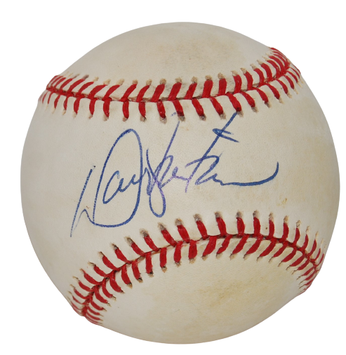 DANNY TARTABULL signed AL Official baseball (KANSAS CITY ROYALS) Mariners W/COA 