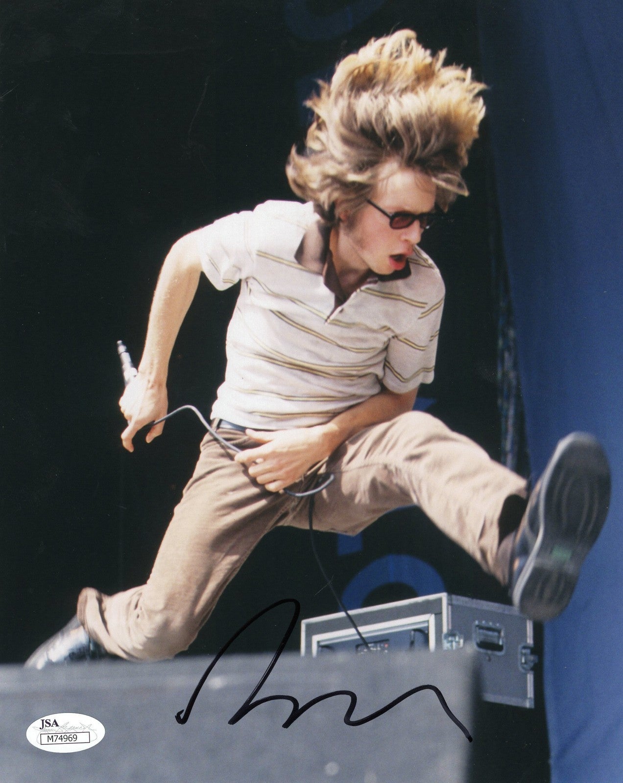Beck Hansen Signed Morning Phase 8x10 Photo w/JSA COA Authenticated #7
