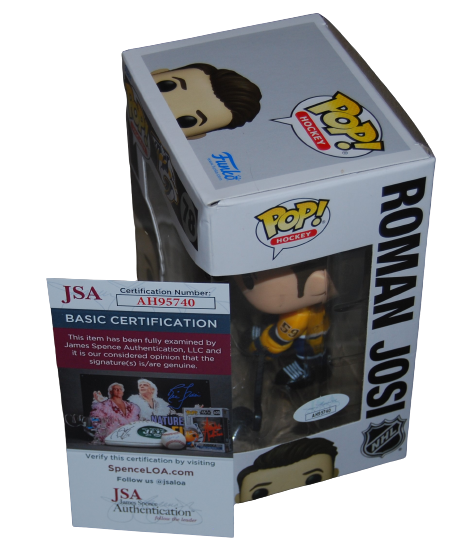ROMAN JOSI signed (NASHVILLE PREDATORS) NHL #78 Funko Pop JSA COA AH95740