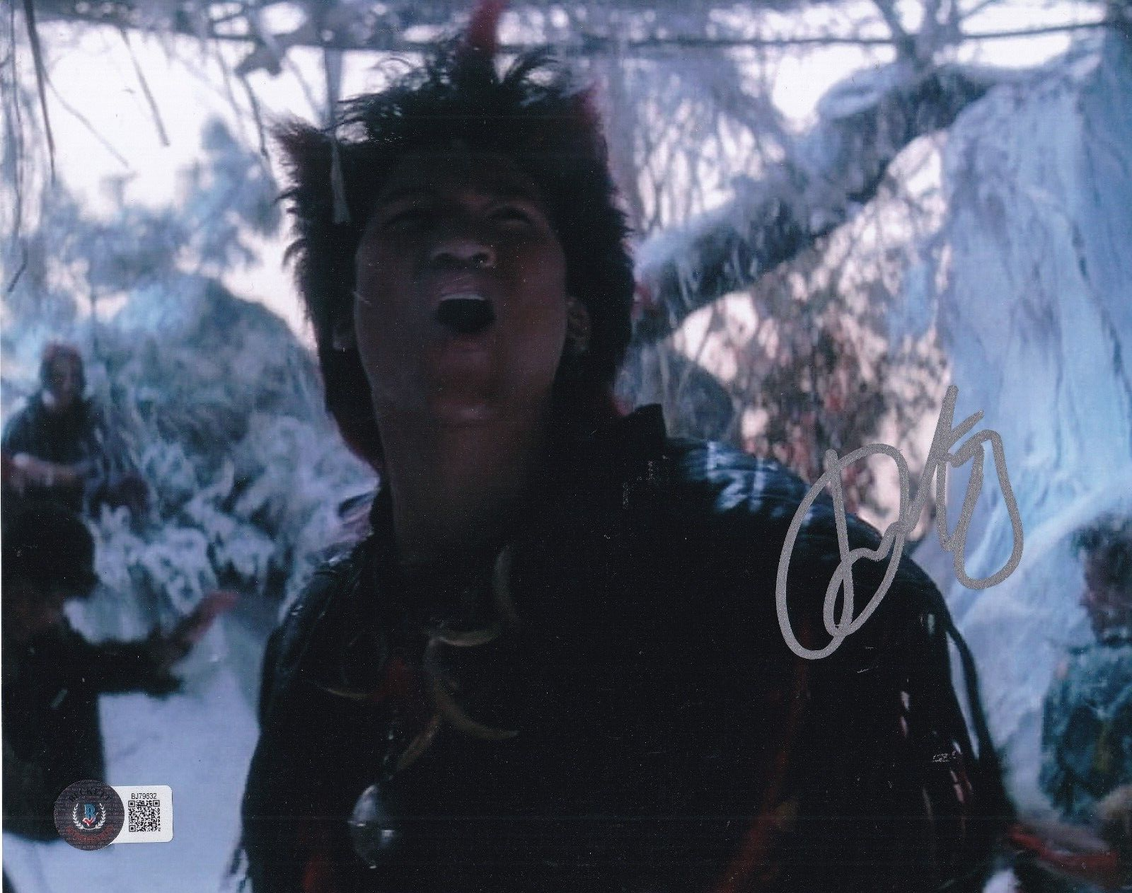 DANTE BASCO signed (HOOK) RUFIO LOST BOYS Movie 8X10 photo BECKETT BAS BJ79632