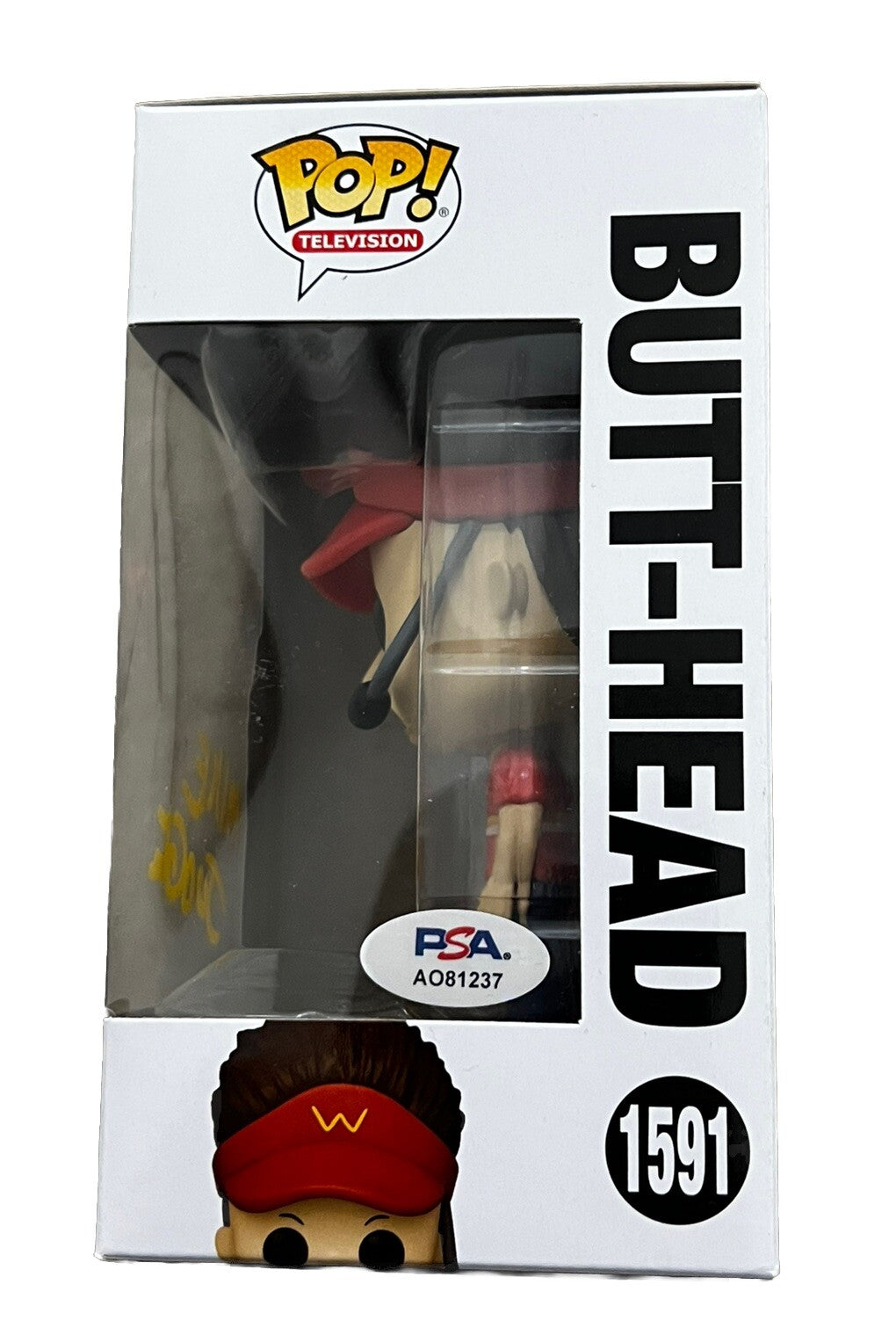 MIKE JUDGE signed (Beavis And Butt-Head) Funko Pop #1591 PSA/DNA AO81237