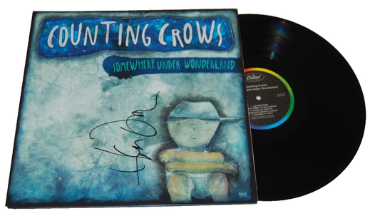 ADAM DURITZ signed (COUNTING CROWS) Somewhere Under Wonderland Album BAS BN71190