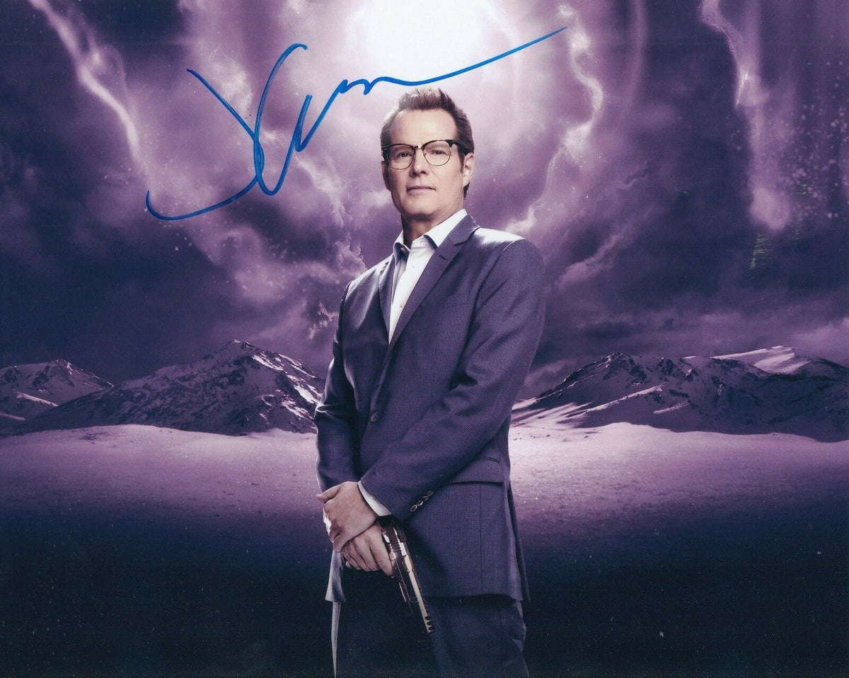 JACK COLEMAN signed (HEROES) TV SHOW 8X10 photo autograph *Noah Bennet* W/COA #1