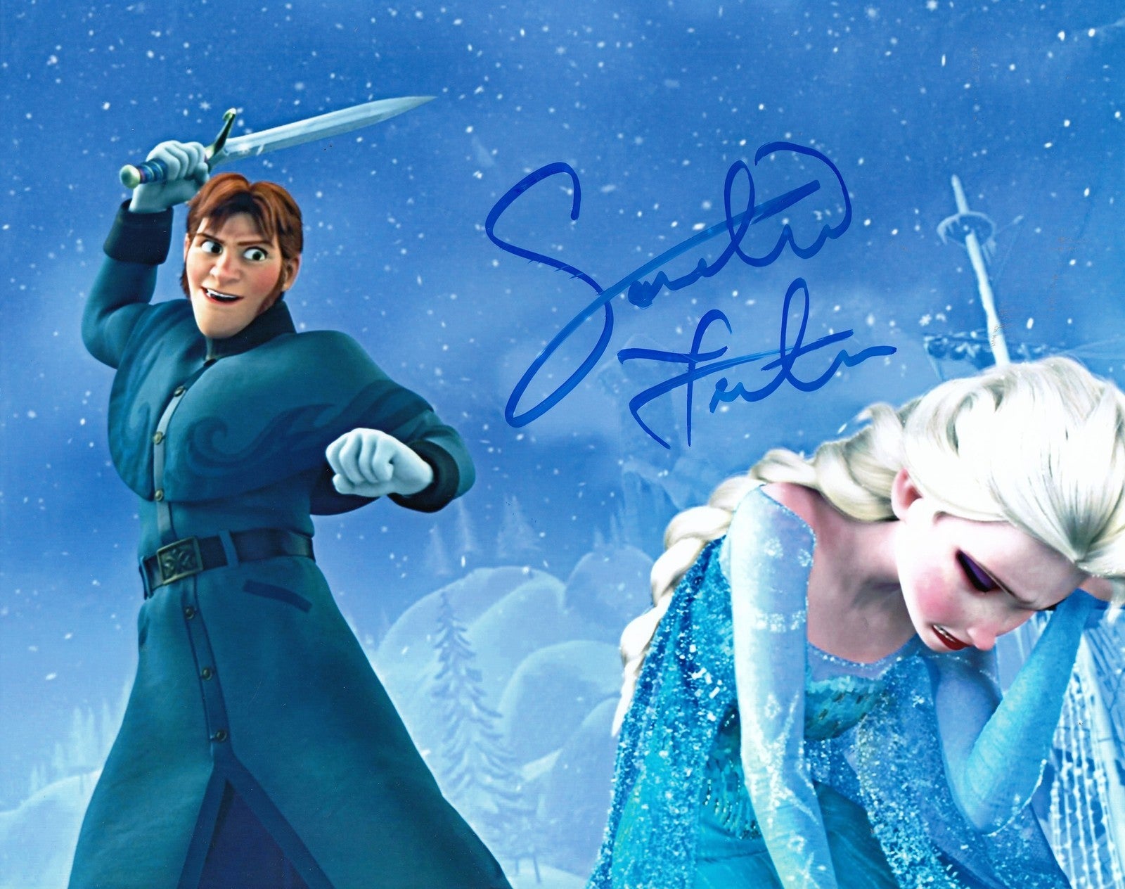 SANTINO FONTANA signed (FROZEN) autographed MOVIE 8X10 photo *HANS* W/COA #2