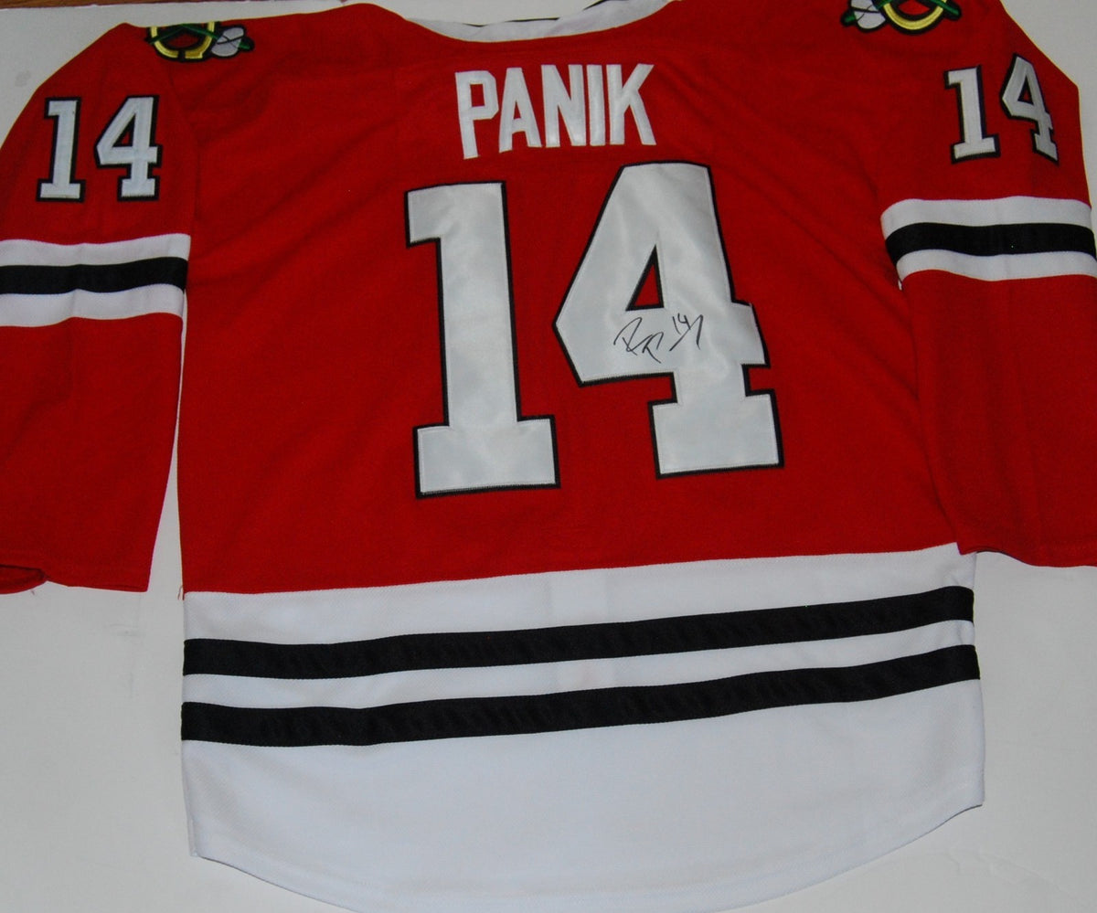 RICHARD PANIK signed (CHICAGO BLACKHAWKS) RED autographed jersey W/COA