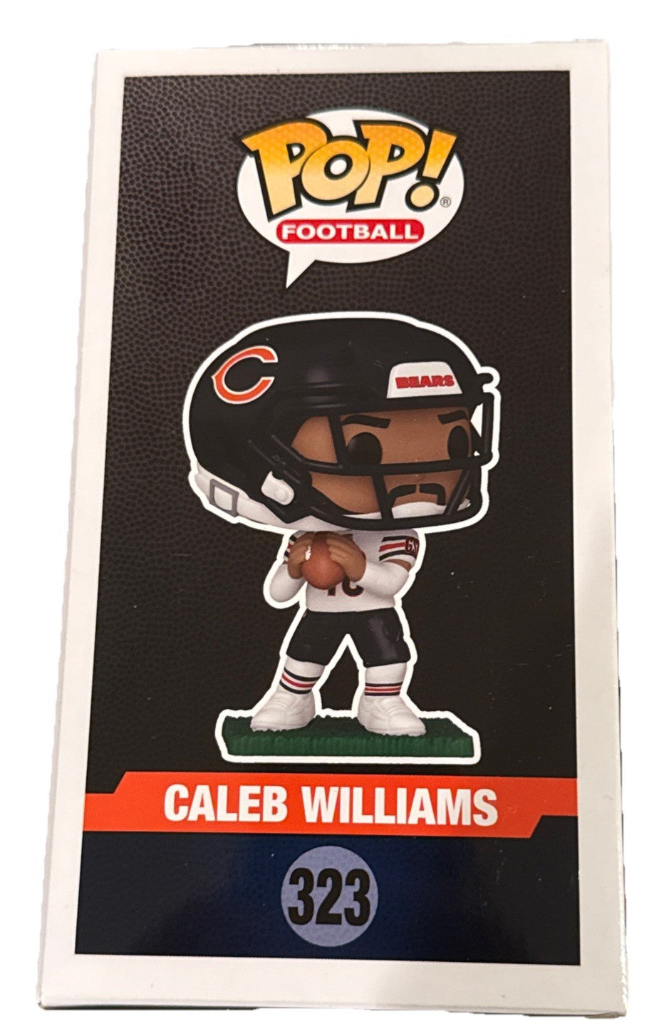 CALEB WILLIAMS signed (Chicago Bears) 🐻 Football Funko Pop #323 JSA CK19719