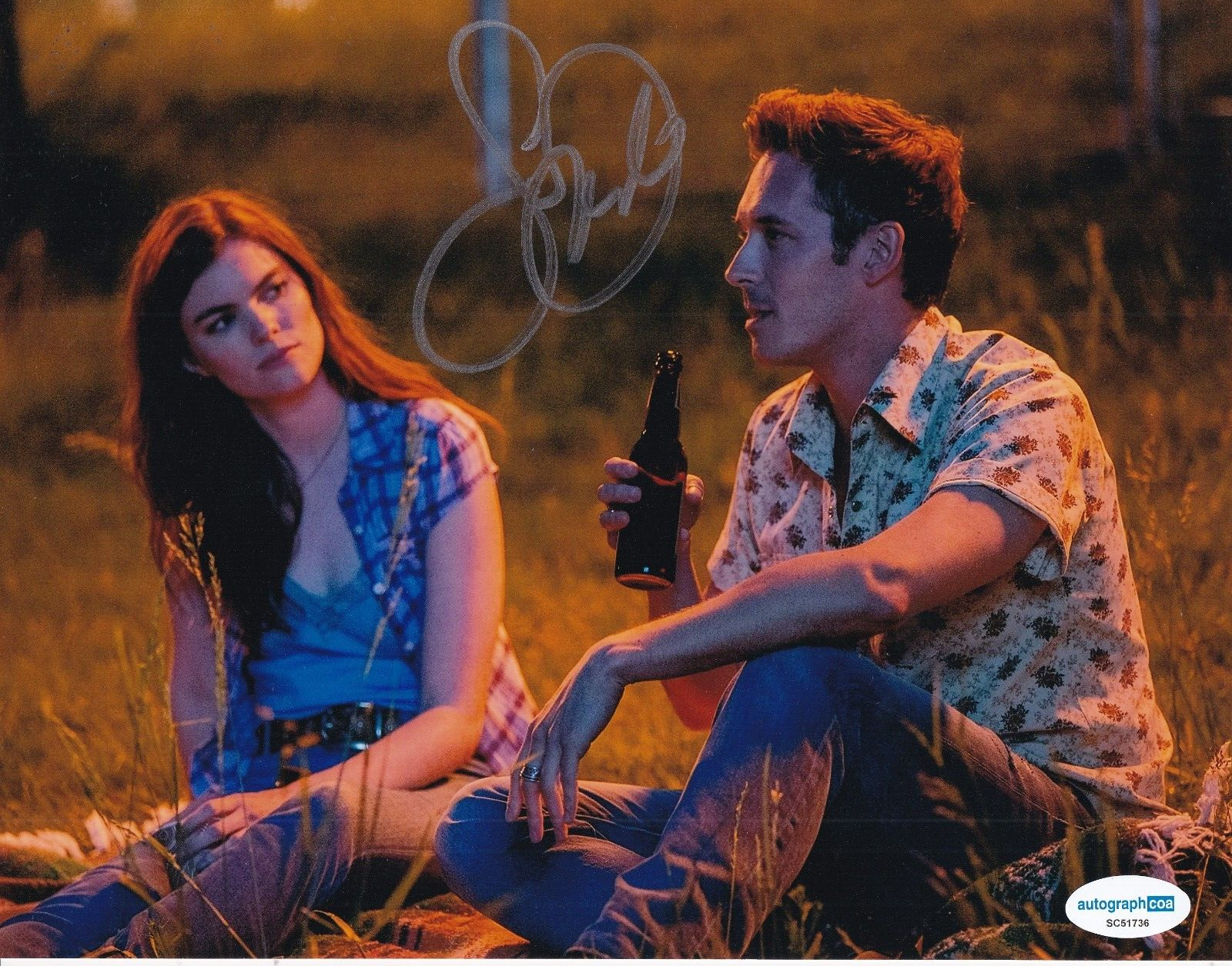 SAM PALLADIO signed (NASHVILLE) TV SHOW Gunnar Scott 8X10 photo ACOA SC51736