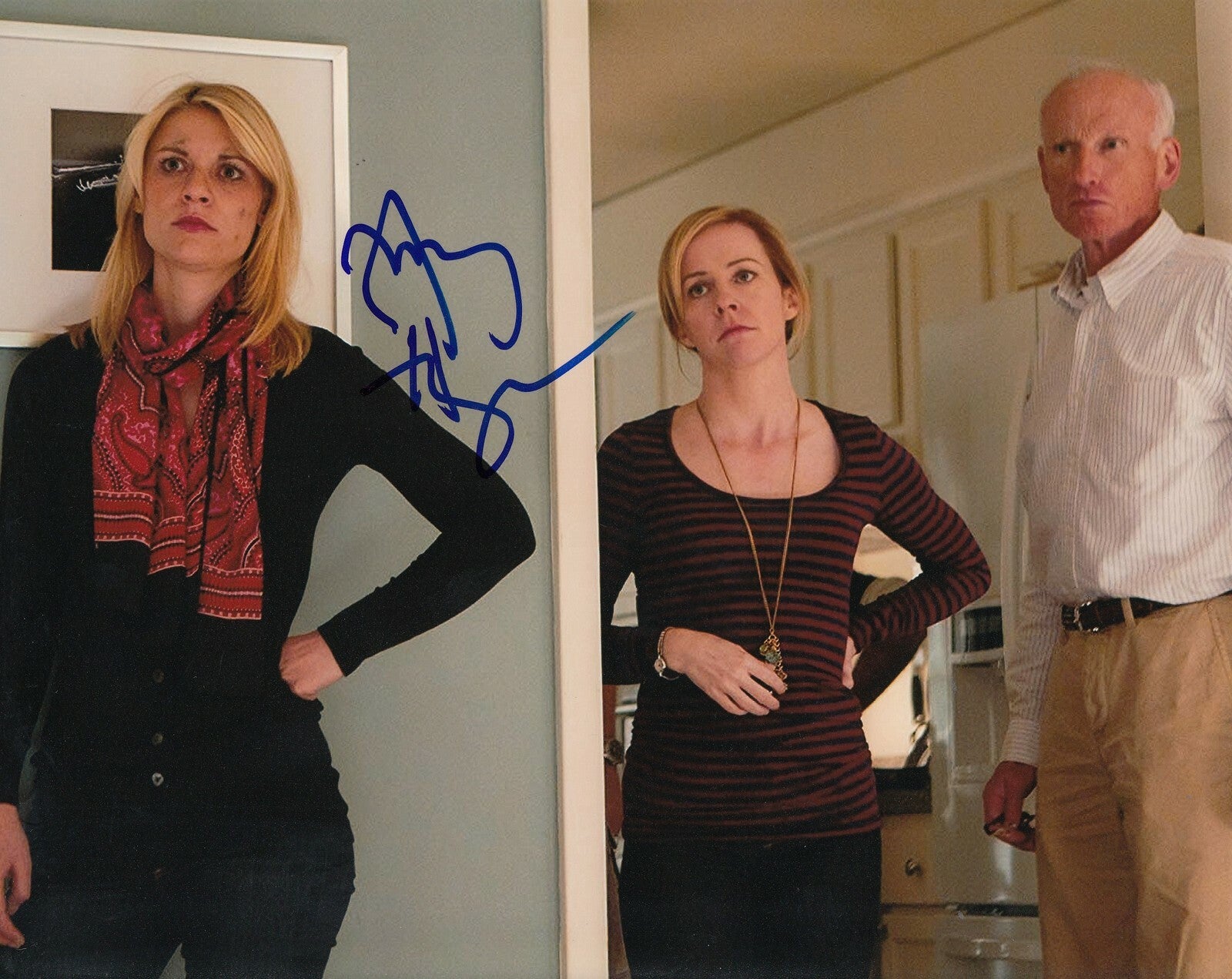 AMY HARGREAVES signed (HOMELAND) TV Show 8X10 photo *Maggie Mathis* W/COA