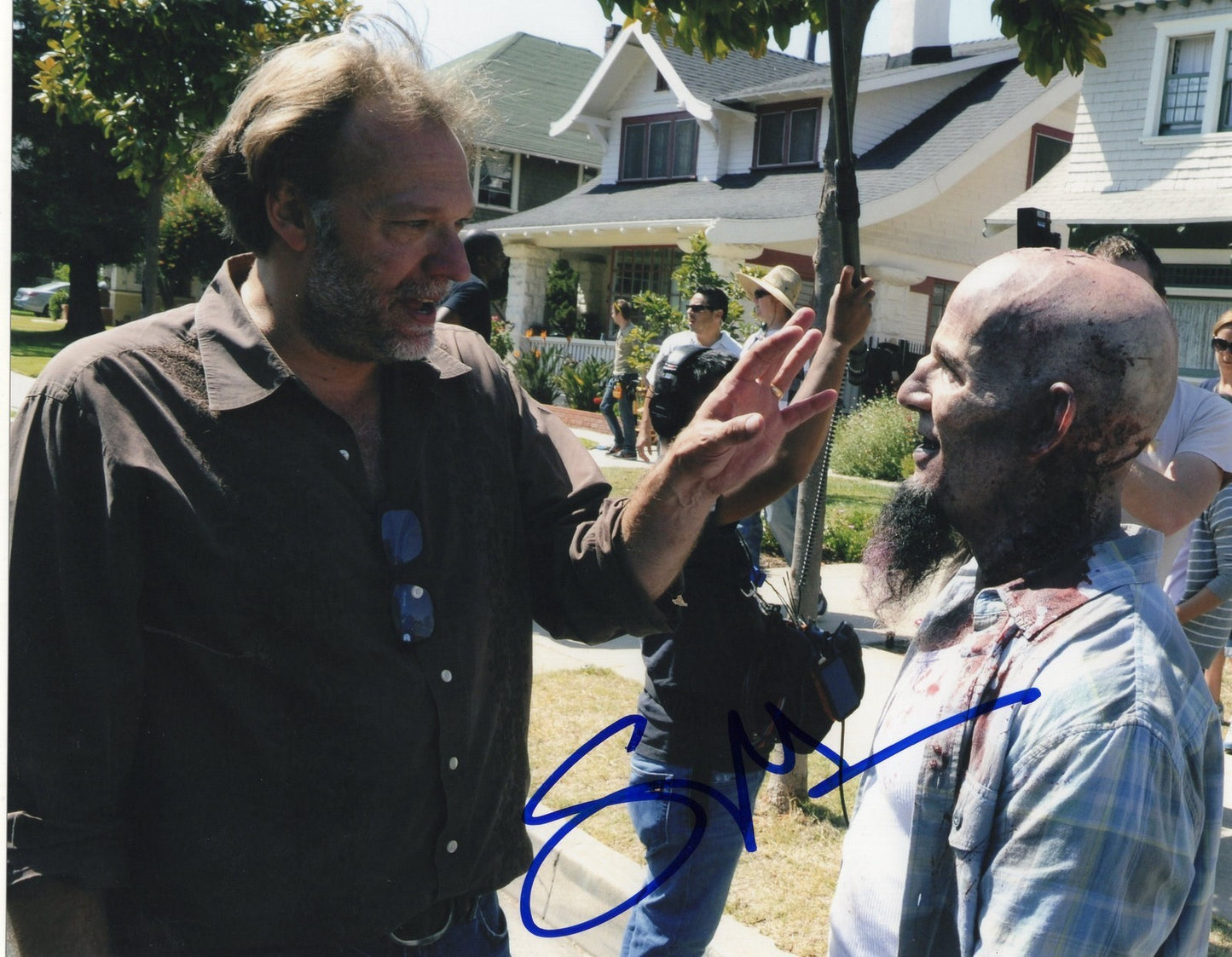 Gregory Nicotero The Walking Dead Signed 8x10 Photo w/COA Director #9