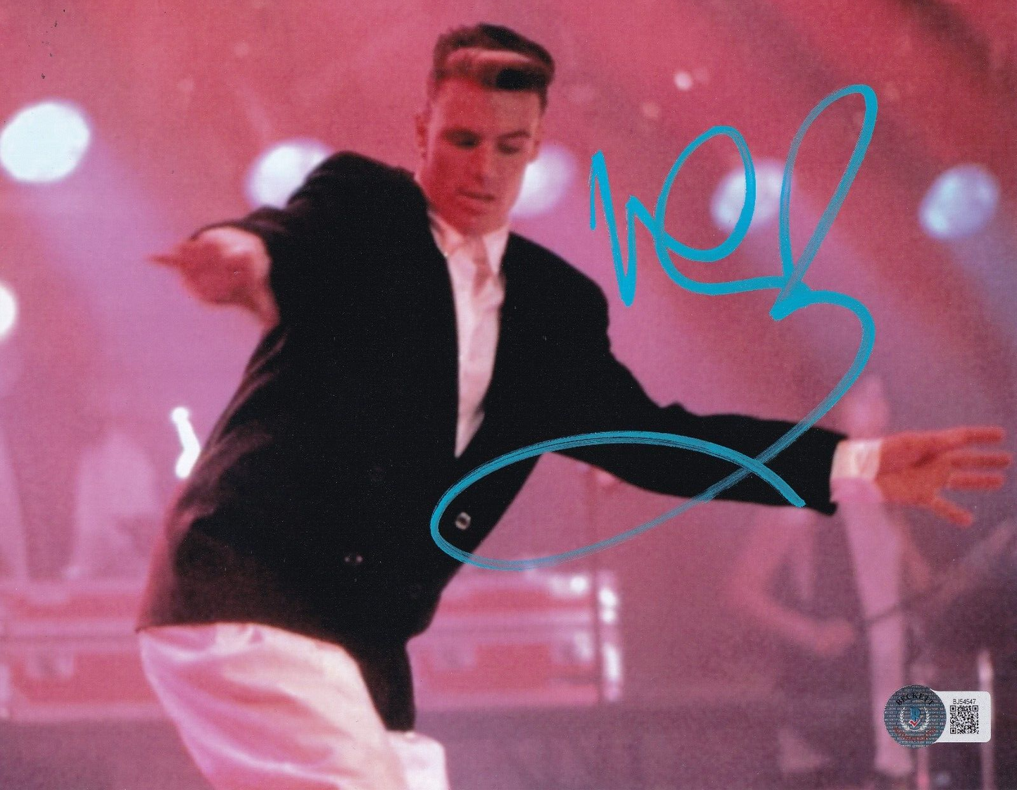 VANILLA ICE signed (TEENAGE MUTANT NINJA TURTLES) Movie 8X10 BECKETT BAS BJ54547