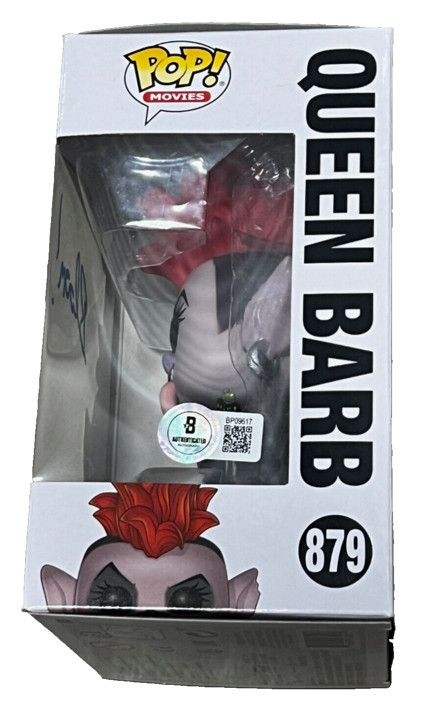 RACHEL BLOOM signed (TROLLS WORLD TOUR) Queen Barb Funko Pop 879 BECKETT BP09617
