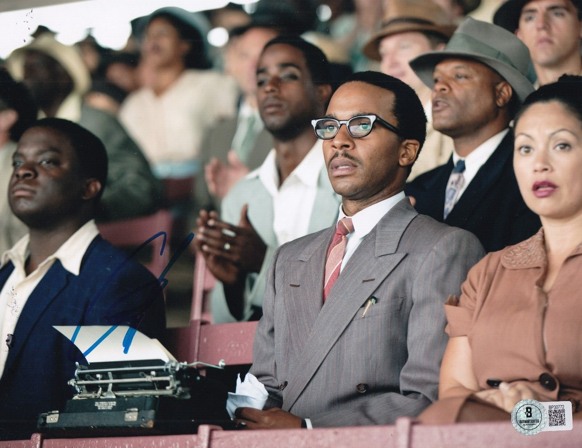 ANDRE HOLLAND signed (42) Movie Wendell Smith 8X10 photo BECKETT BAS BP30772