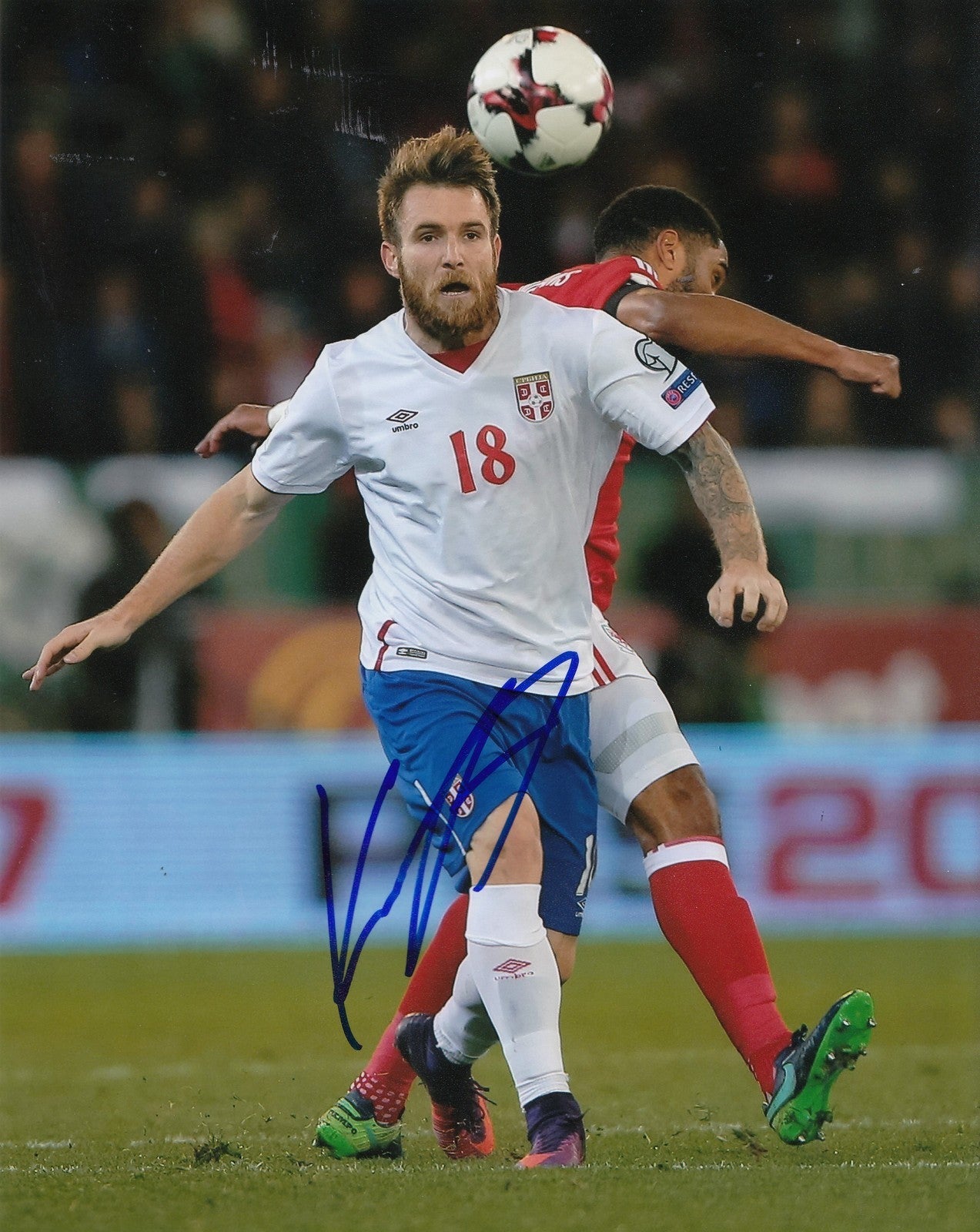 ALEKSANDAR KATAI signed (CHICAGO FIRE) SOCCER *ALAVES* 8X10 photo W/COA #6