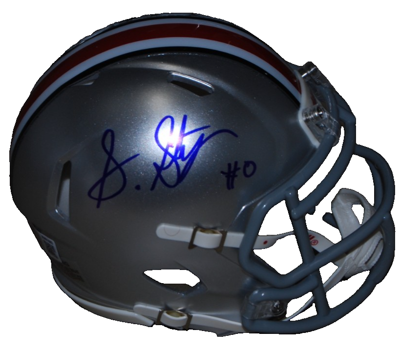 SONNY STYLES signed (OHIO STATE BUCKEYES) Mini football helmet BECKETT BW61083
