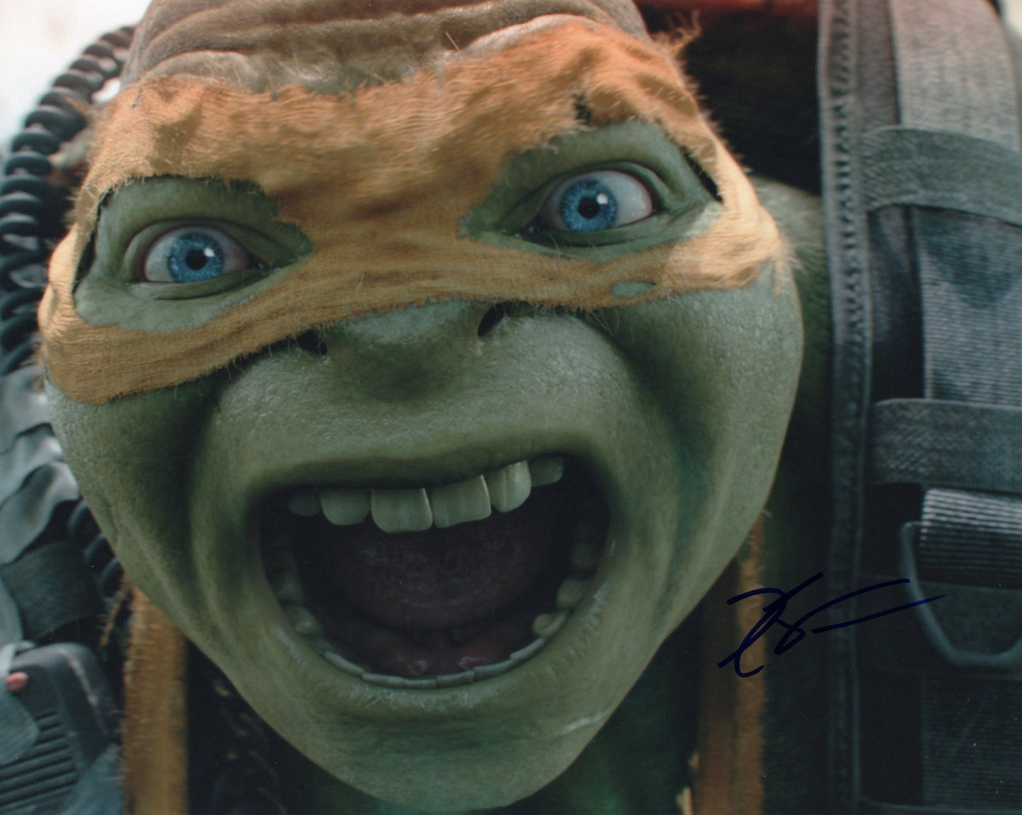Noel Fisher Teenage Mutant Ninja Turtles Michelangelo Signed 8x10 Photo w/COA C
