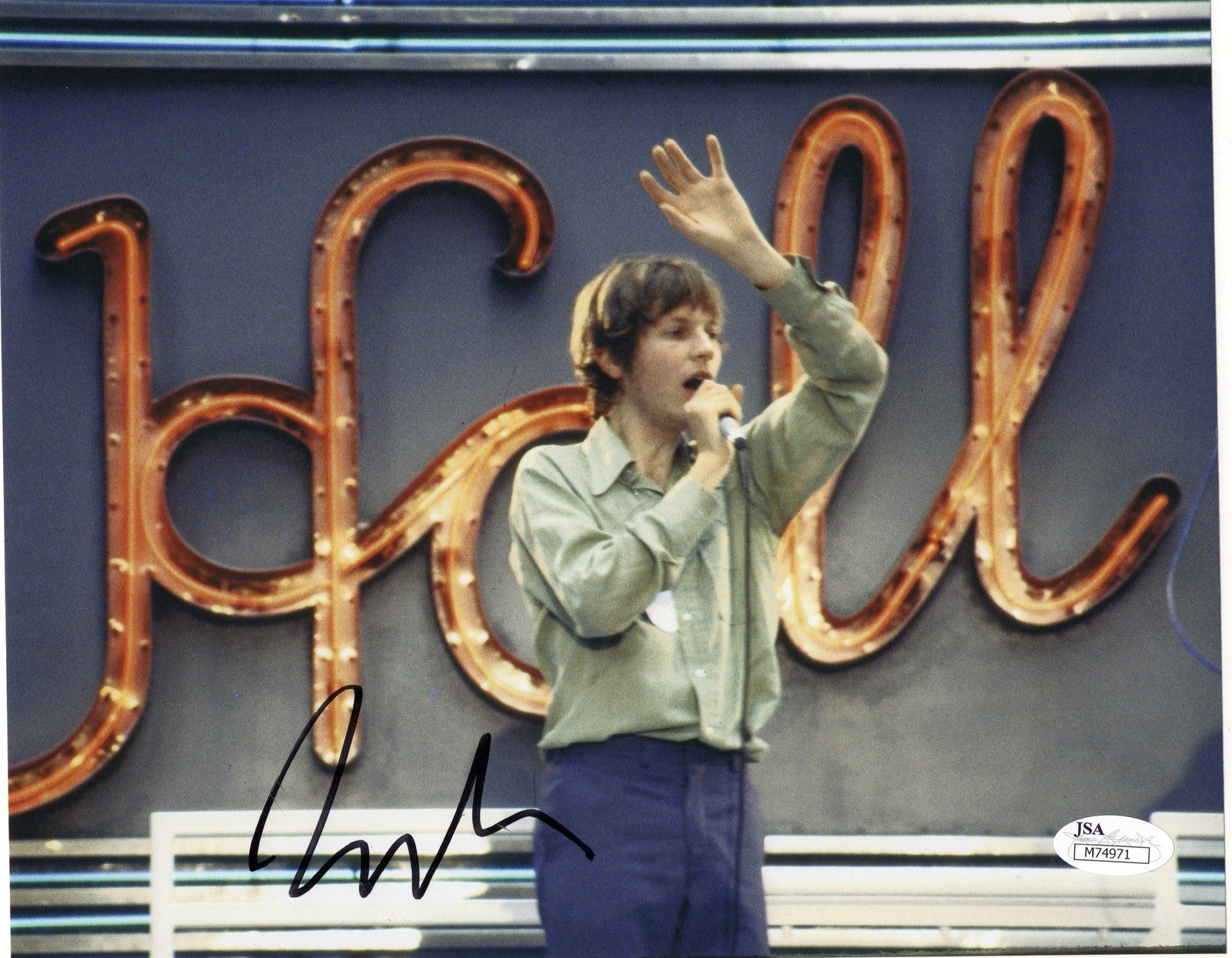 Beck Hansen Signed Morning Phase 8x10 Photo w/JSA COA Authenticated #2