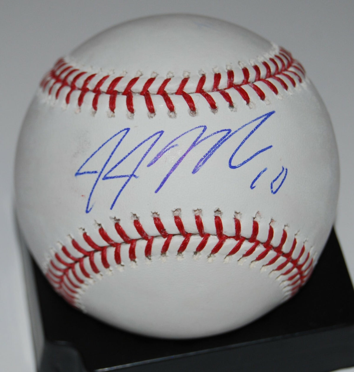 J.J. MATIJEVIC signed (HOUSTON ASTROS) OML Official Major league baseball W/COA