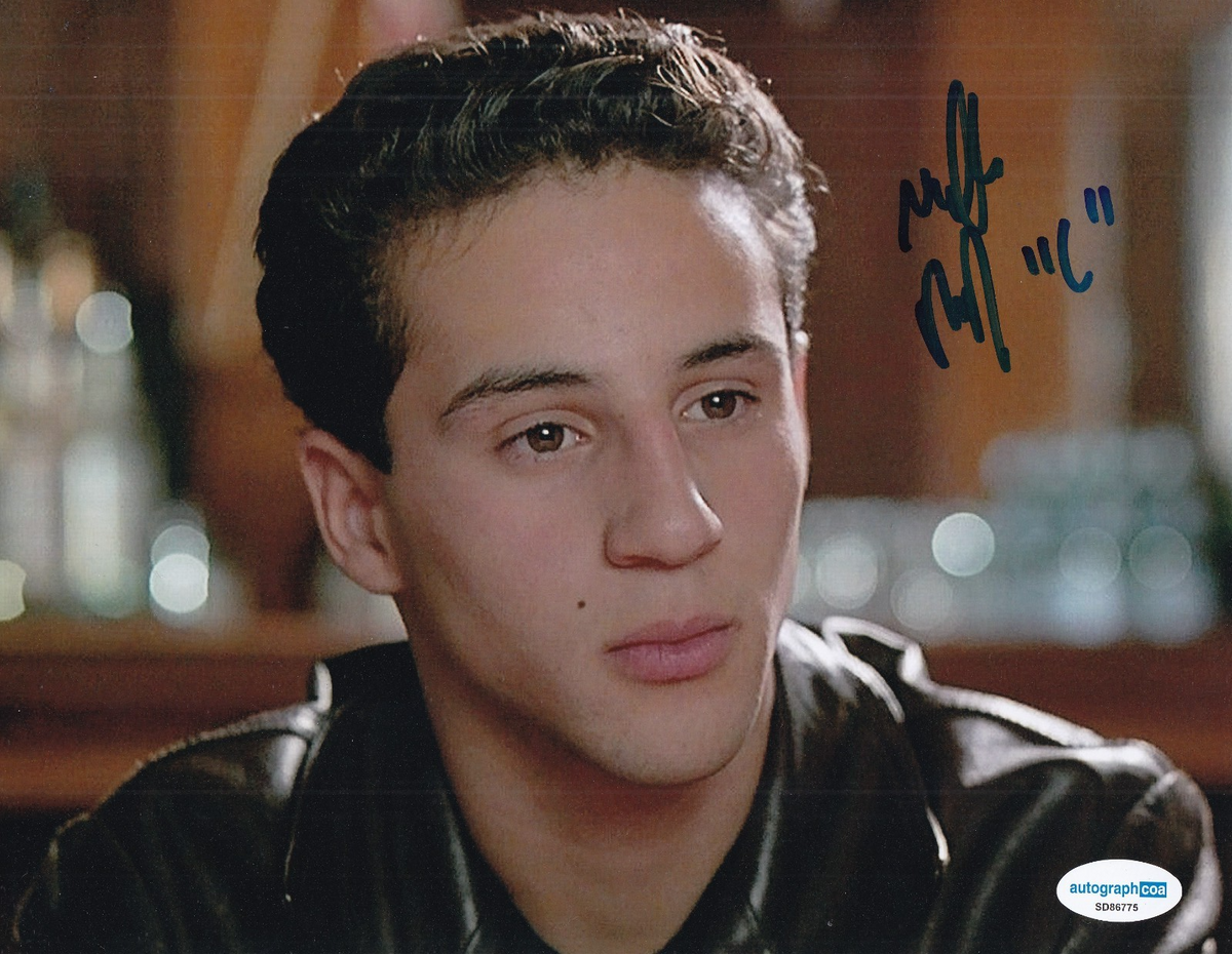 LILO BRANCATO signed (A BRONX TALE) Movie Calogero 8X10 photo ACOA SD86775