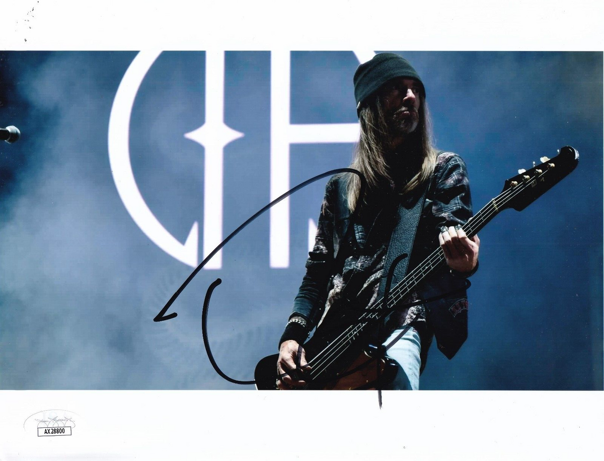 REX BROWN signed (PANTERA) Guitarist Music 8X10 photo JSA COA AX28800