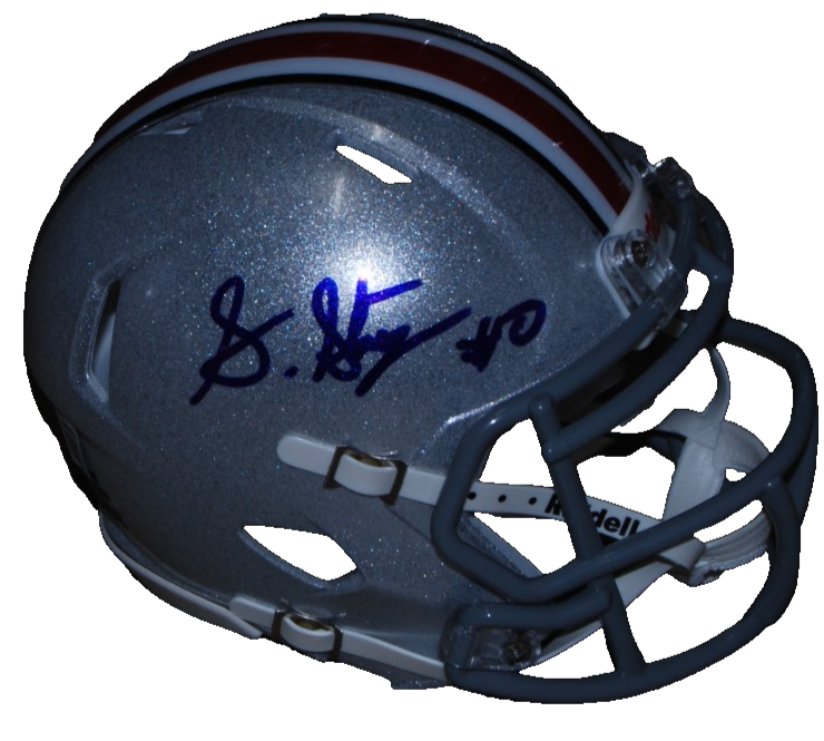 SONNY STYLES signed (OHIO STATE BUCKEYES) Mini football helmet BECKETT BW61070