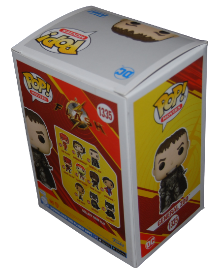 MICHAEL SHANNON signed (FLASH) GENERAL ZOD #1335 Funko Pop JSA COA AM06068