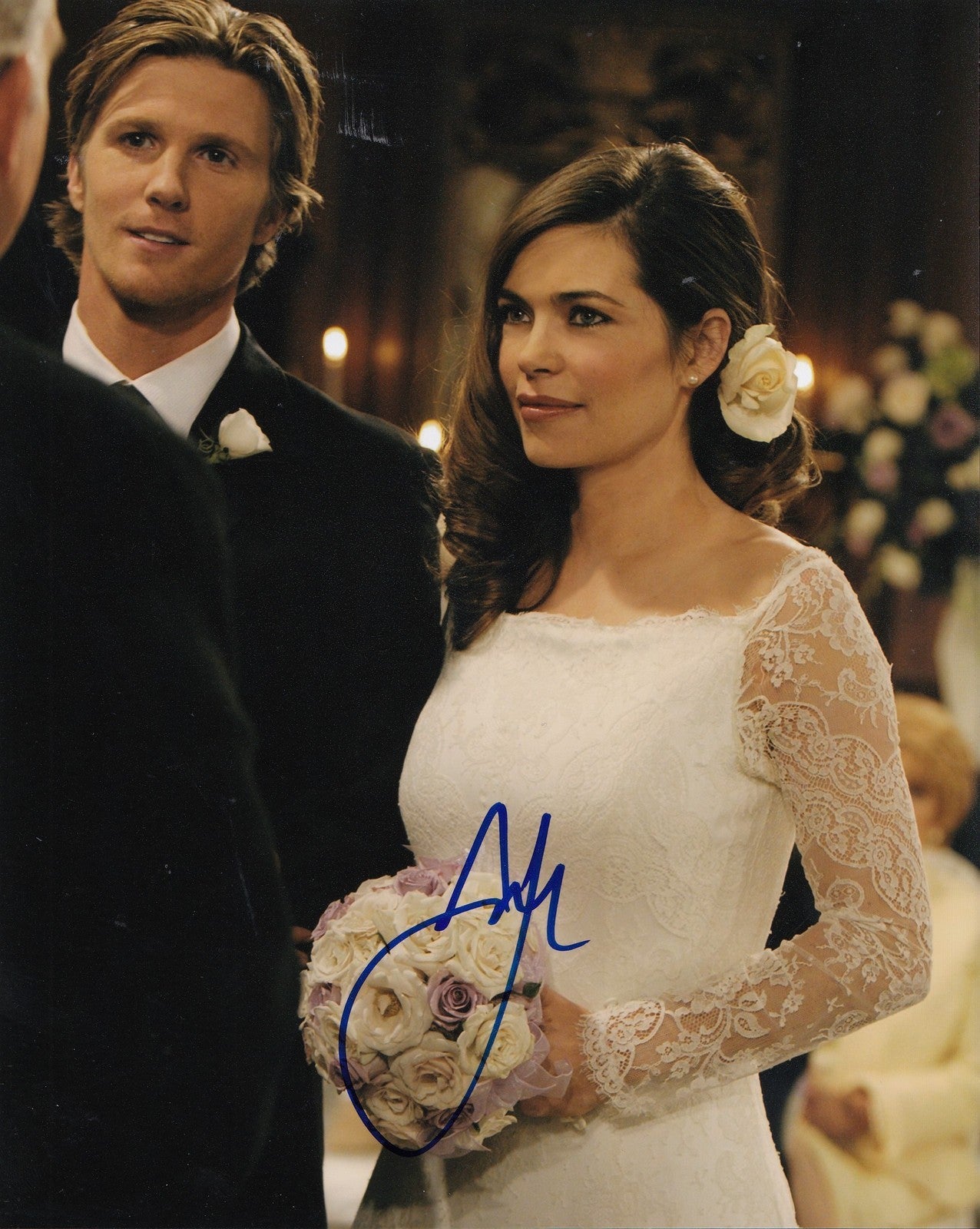 THAD LUCKINBILL signed (THE YOUNG AND THE RESTLESS) 8X10 photo *PROOF* W/COA #2