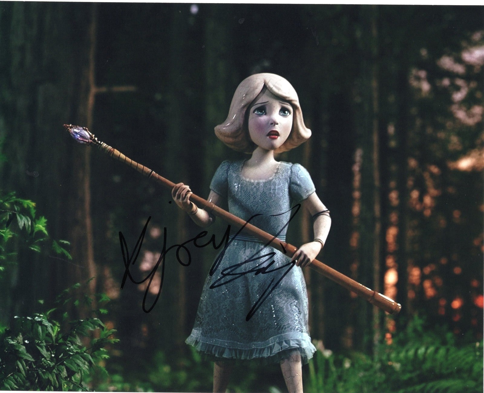 Joey King Oz The Great and Powerful China Girl Signed 8x10 Photo w/COA #4