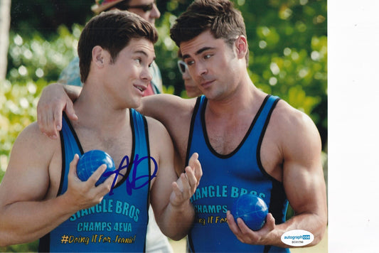 ADAM DEVINE signed (MIKE AND DAVE NEEDS WEDDING DATES) 8X10 photo ACOA SC51790