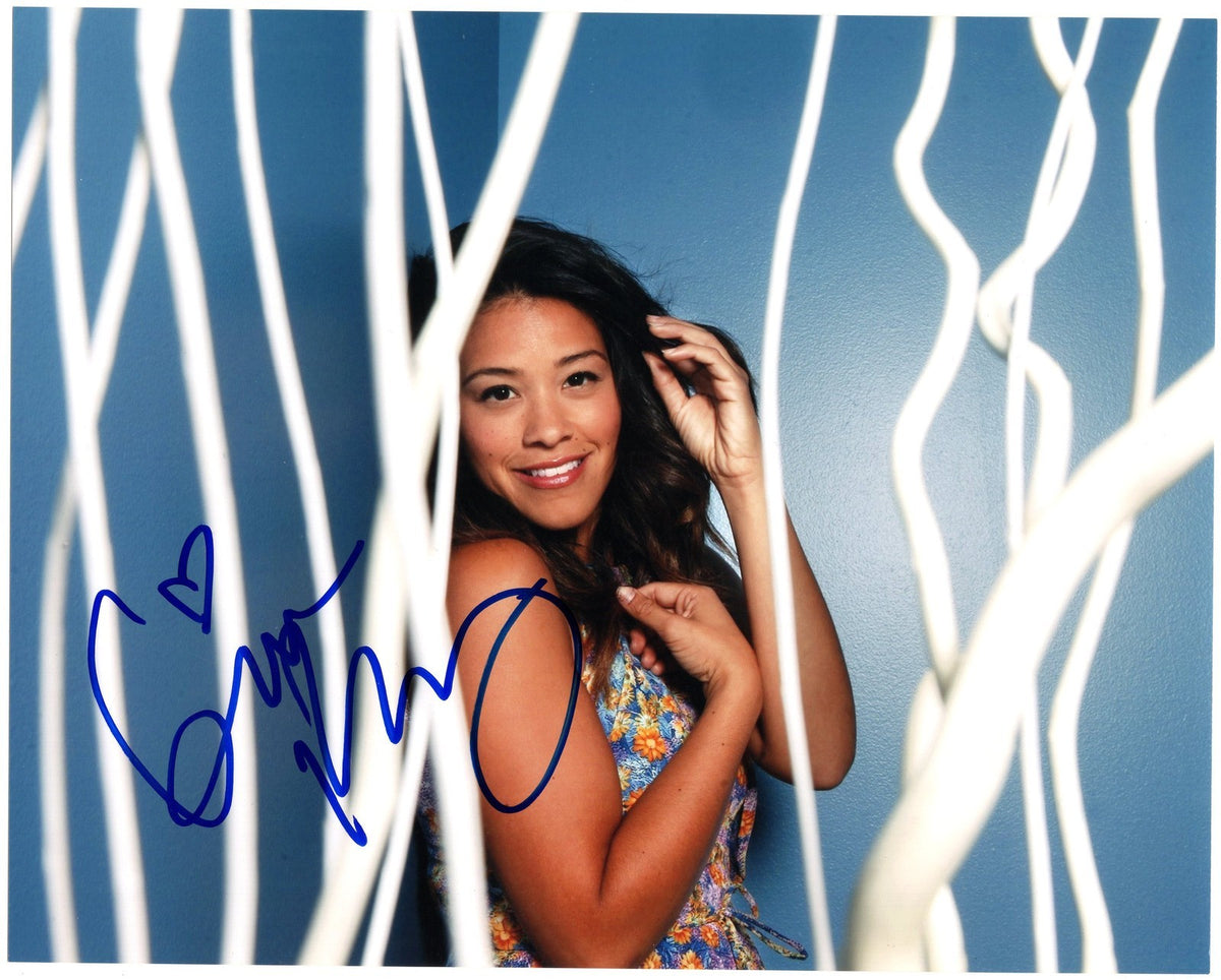 Gina Rodriguez Jane the Virgin Filly Brown Signed 8x10 Photo w/COA #2