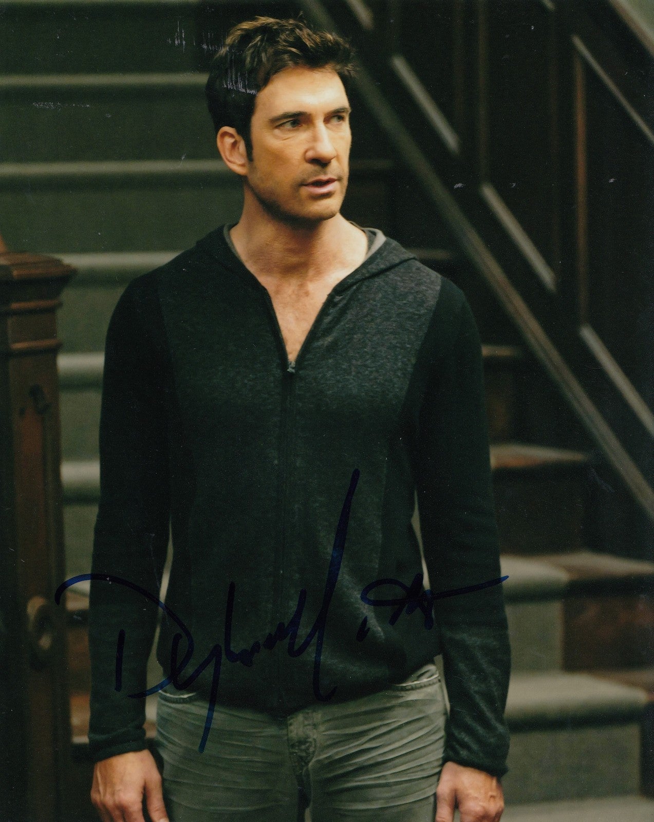 DYLAN MCDERMOTT signed (AMERICAN HORROR STORY) 8x10 photo *Johnny Morgan* W/COA
