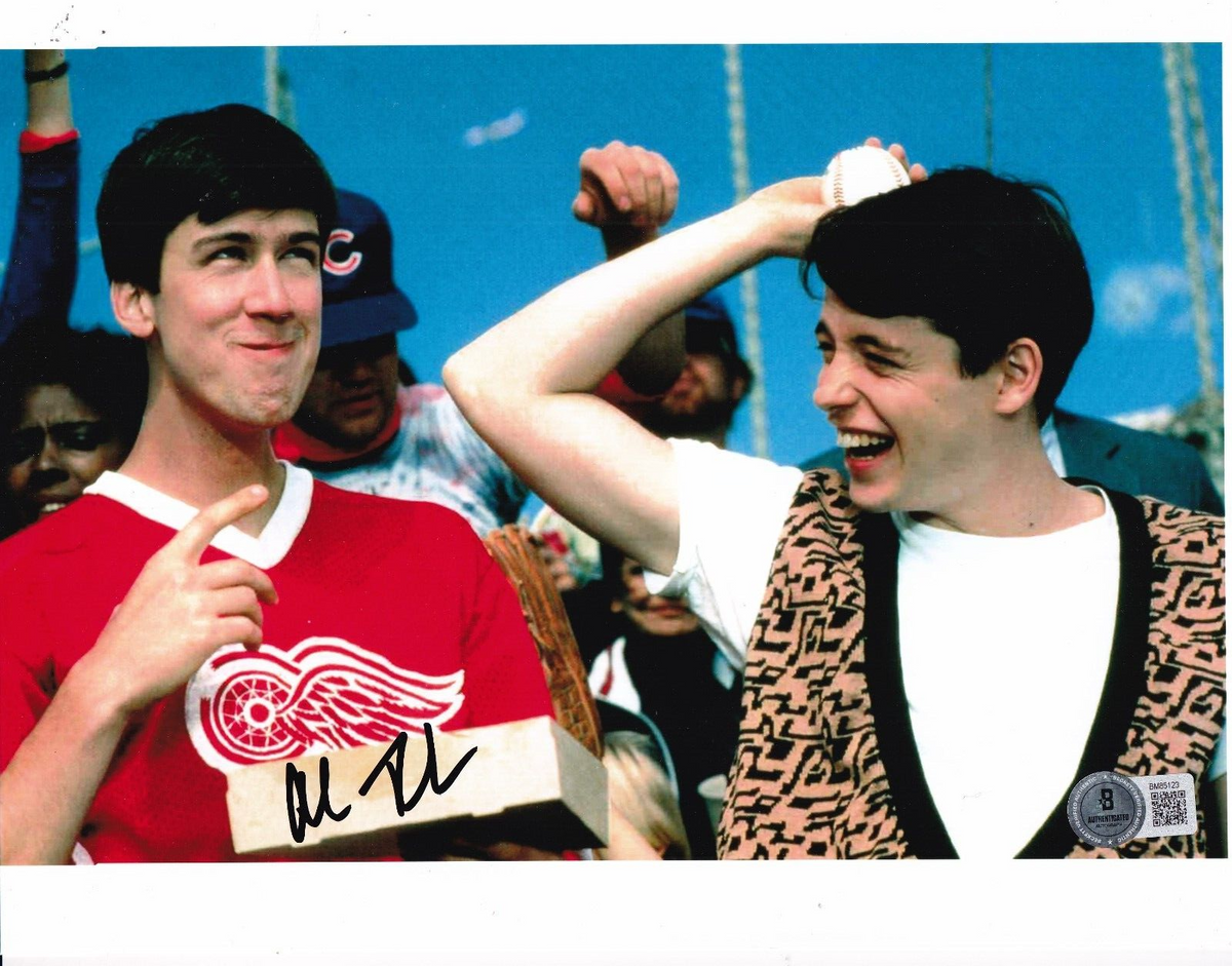 ALAN RUCK signed (FERRIS BUELLER'S DAY OFF) Movie 8X10 photo BECKETT BAS BM85123