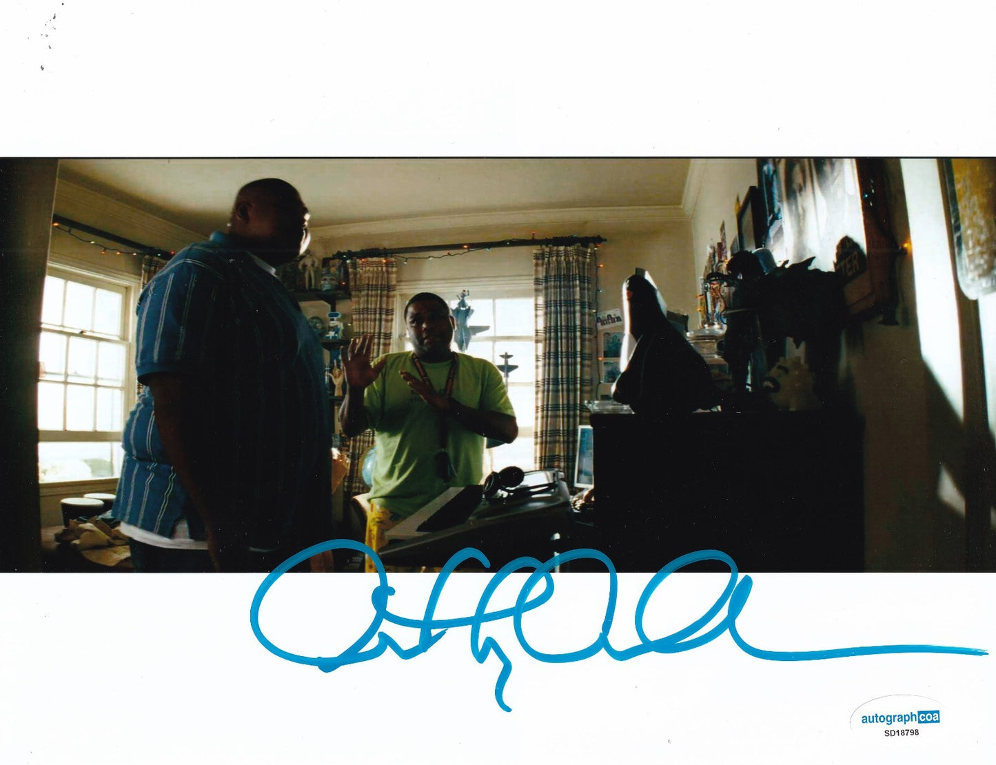 ANTHONY ANDERSON signed (TRANSFORMERS) Glen movie 8x10 photo ACOA SD18798