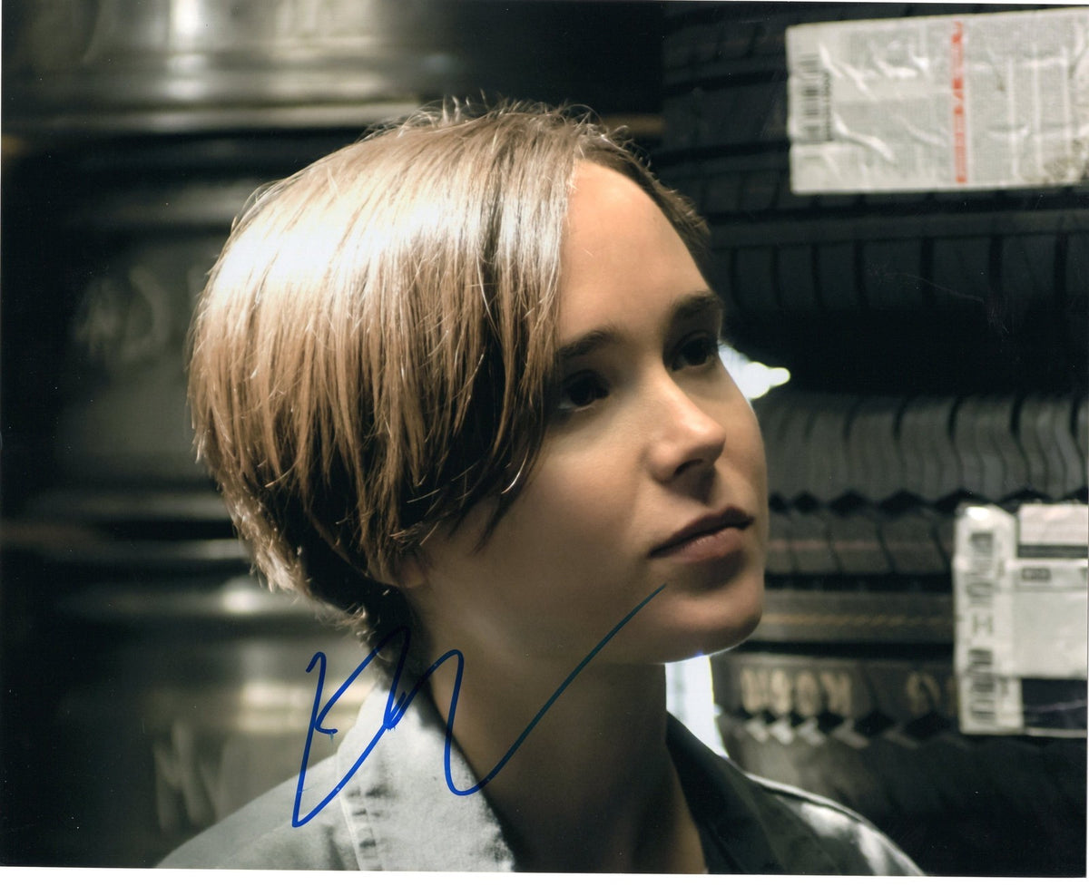 Ellen Page signed 8x10 Photo w/COA Kitty Pryde Shadowcat Whip It #8