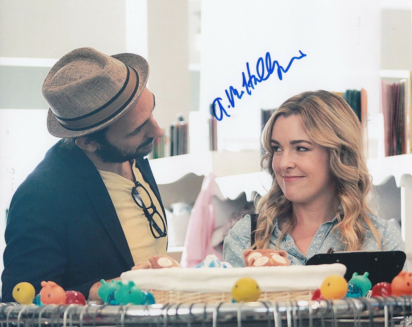 ANNA MARGARET HOLLYMAN signed ( MAUDE) The Brave One Actress 8X10 photo W/COA #4