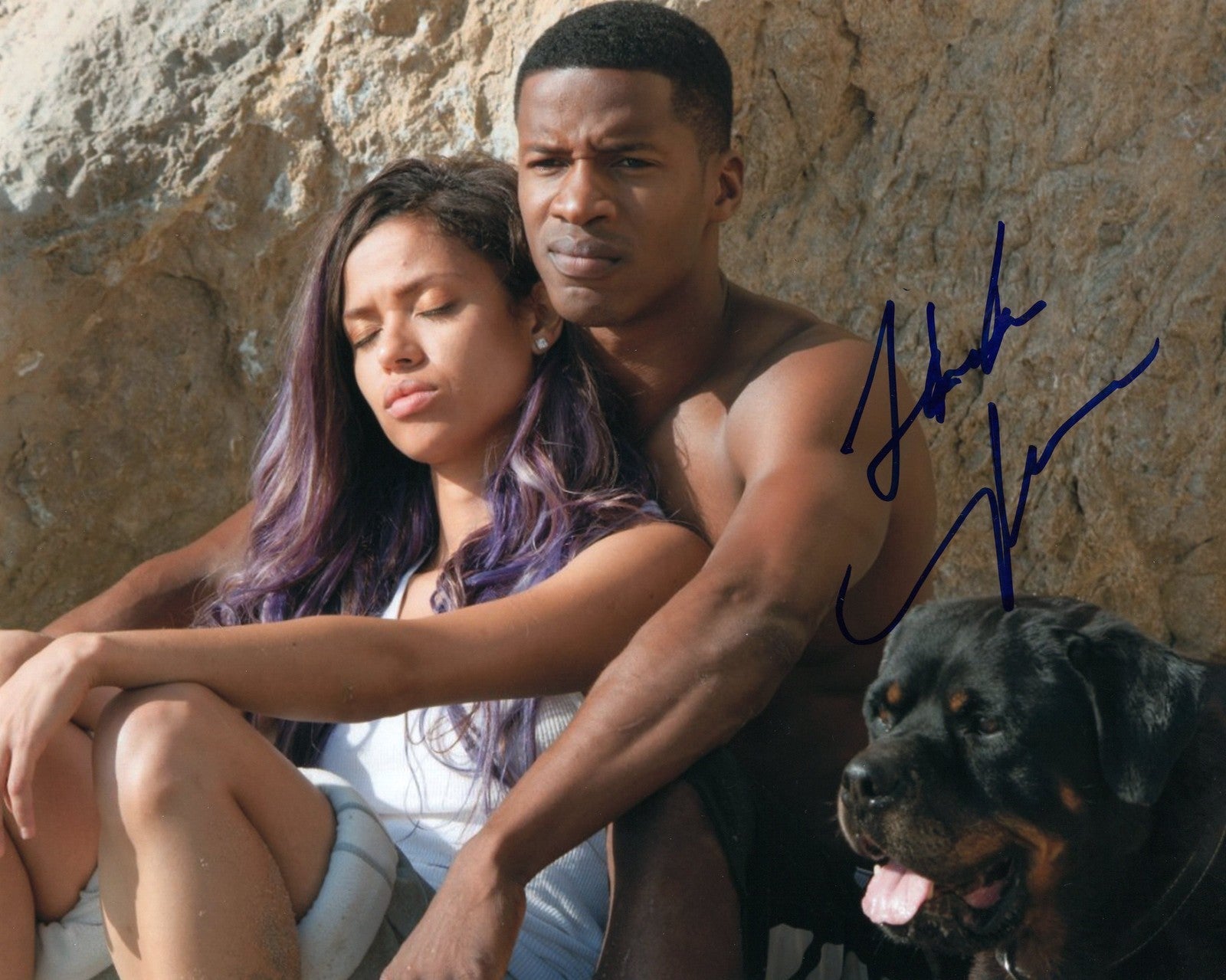 Nate Parker signed 8x10 Photo w/COA Red Tails Julian Eden Slim Beyond the Lights