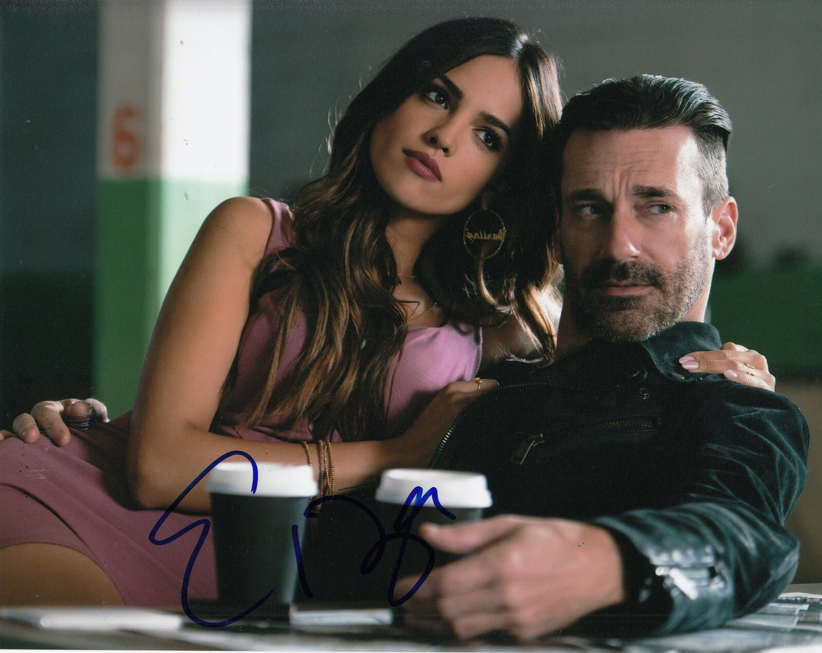 EIZA GONZALEZ signed (BABY DRIVER) MOVIE 8X10 photo *Darling* Proof W/COA #5