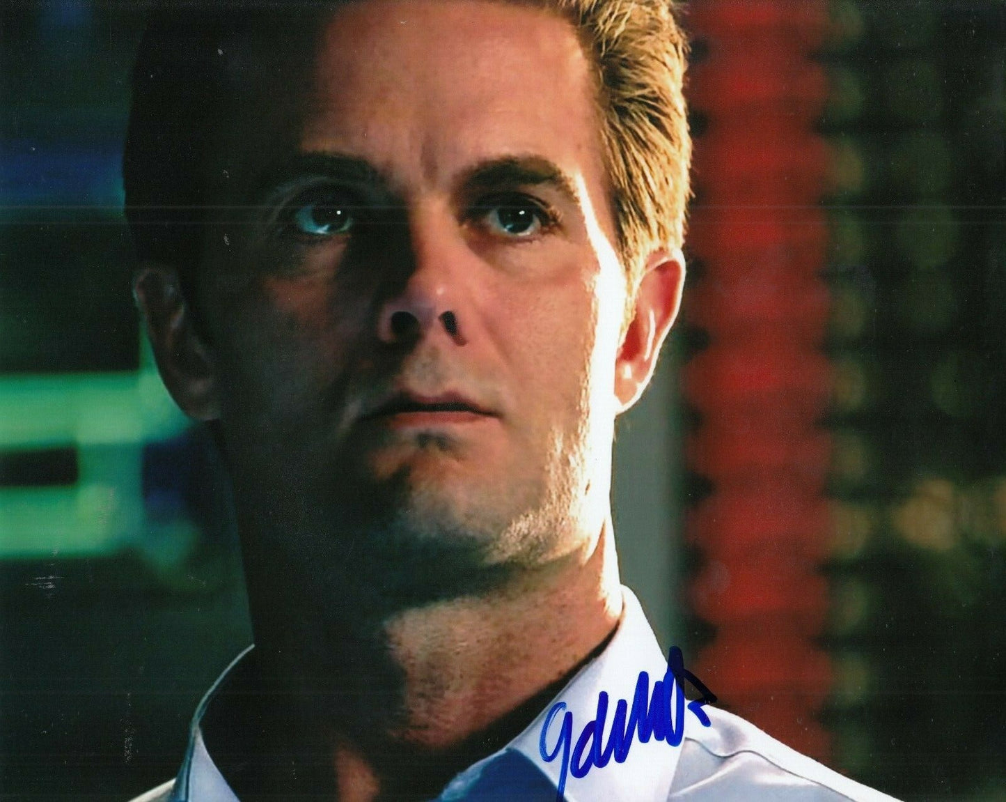 GARRET DILLAHUNT signed (FEAR THE WALKING DEAD) 8X10 photo John *PROOF* W/COA #6