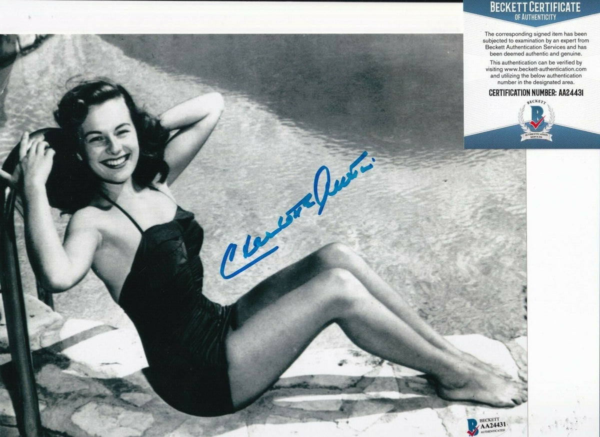 CHARLOTTE AUSTIN signed (FRANKENSTEIN) Movie Star 8X10 photo BECKETT BAS AA24431